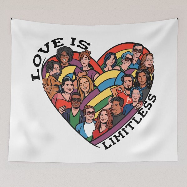 Item preview, Love Is Limitless designed and sold by Teetreasure2.
