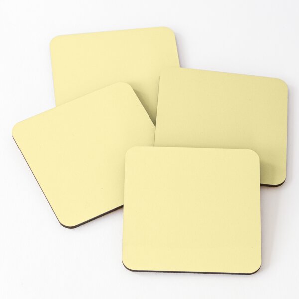 Item preview, Butter Yellow Pale Soft Pastel Solid  designed and sold by kierkegaard.