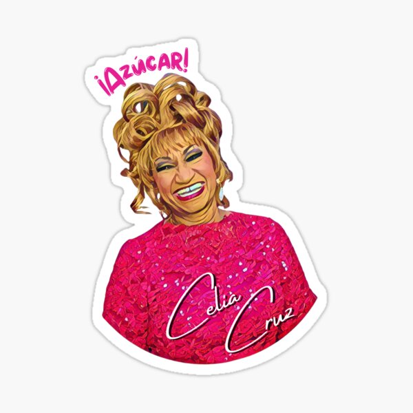 Item preview, Celia Cruz T-Shirt and Sticker designed and sold by DiverseDazzle.