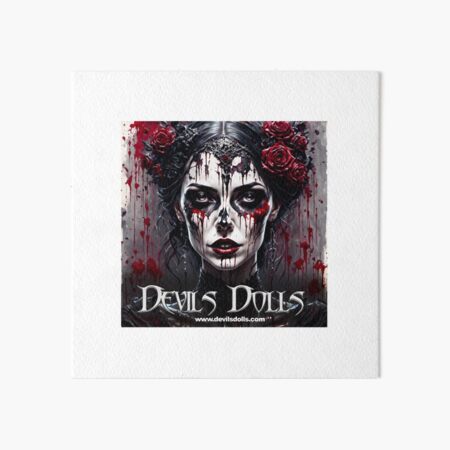 Item preview, Devils Dolls - Black hair babe with roses designed and sold by bravomodels.