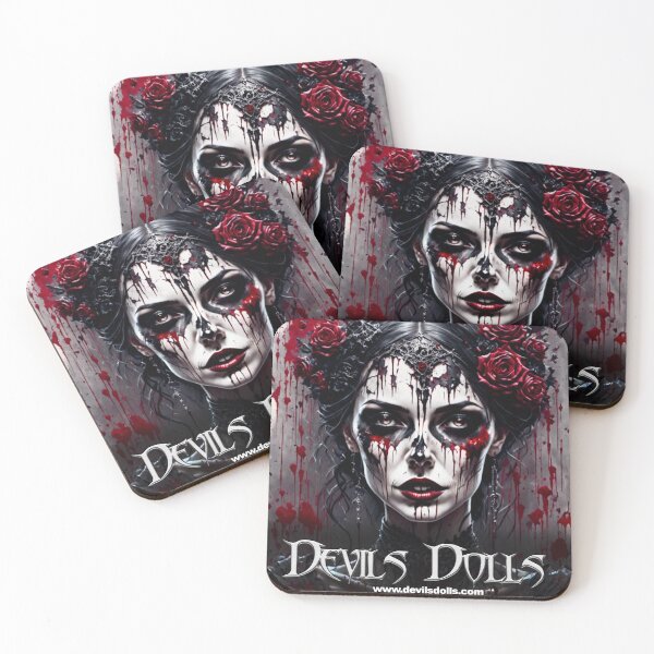 Item preview, Devils Dolls - Black hair babe with roses designed and sold by bravomodels.