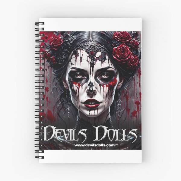 Item preview, Devils Dolls - Black hair babe with roses designed and sold by bravomodels.