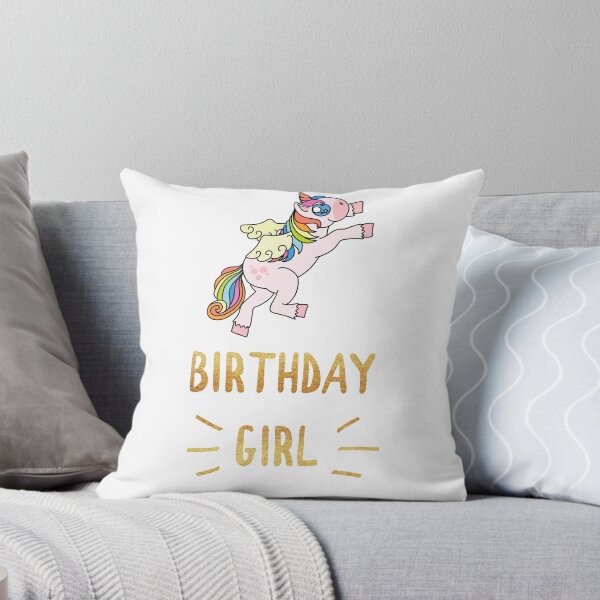 Item preview, Awesome Unicorn Birthday Girl Gold Bling Design #19 designed and sold by 198tees.