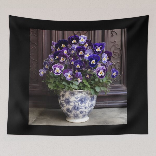 Item preview, Blooming Pansies designed and sold by Myra365Art.