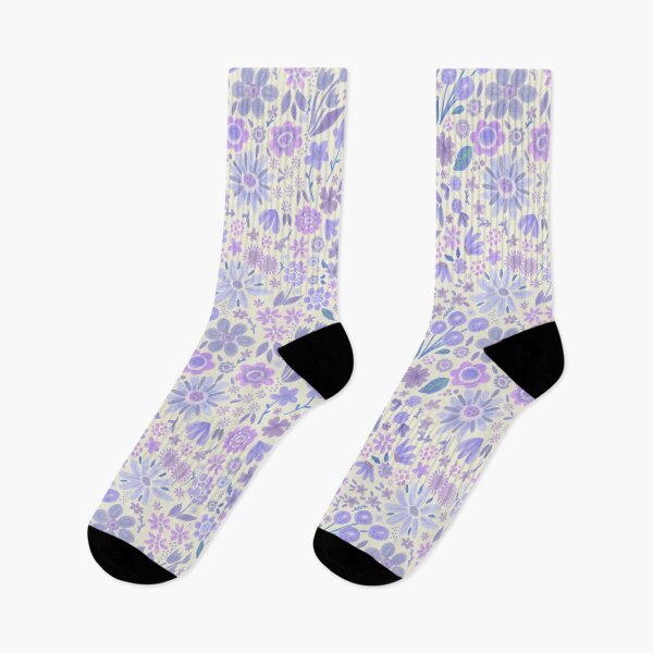 Item preview, Pastel Purple Wildflower Marker Pattern designed and sold by CircusCreative.