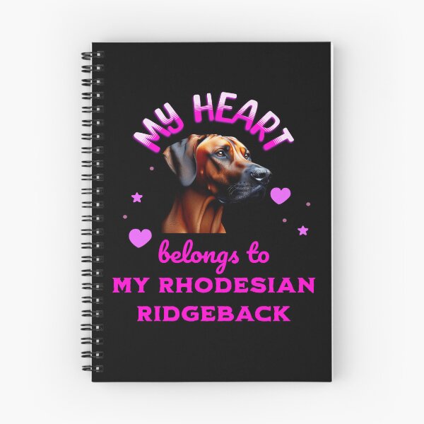 Item preview, My Heart Belongs to my Rhodesian Ridgeback designed and sold by BirdsnStuff.