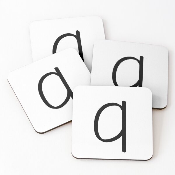 Item preview, Contemporary Geometric Lowercase Alphabet Artwork - Letter q designed and sold by uncoXab.