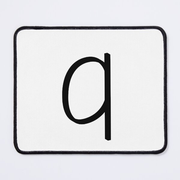 Item preview, Contemporary Geometric Lowercase Alphabet Artwork - Letter q designed and sold by uncoXab.