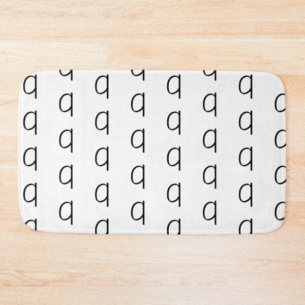 Item preview, Contemporary Geometric Lowercase Alphabet Artwork - Letter q designed and sold by uncoXab.