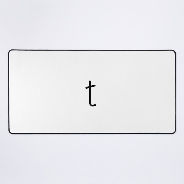Item preview, Contemporary Geometric Lowercase Alphabet Artwork - Letter t designed and sold by uncoXab.