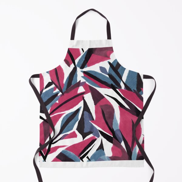 Item preview, leaf geometric pattern, pink and blue pattern designed and sold by AKRE R.