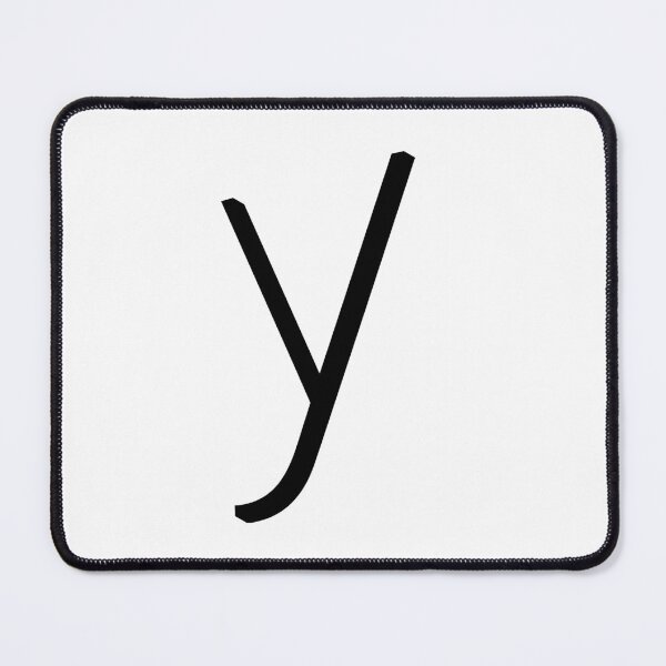 Item preview, Contemporary Geometric Lowercase Alphabet Artwork - Letter y designed and sold by uncoXab.