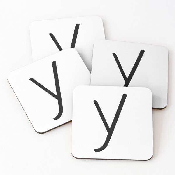 Item preview, Contemporary Geometric Lowercase Alphabet Artwork - Letter y designed and sold by uncoXab.