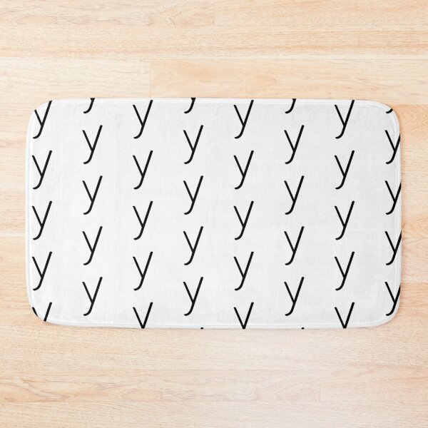 Item preview, Contemporary Geometric Lowercase Alphabet Artwork - Letter y designed and sold by uncoXab.