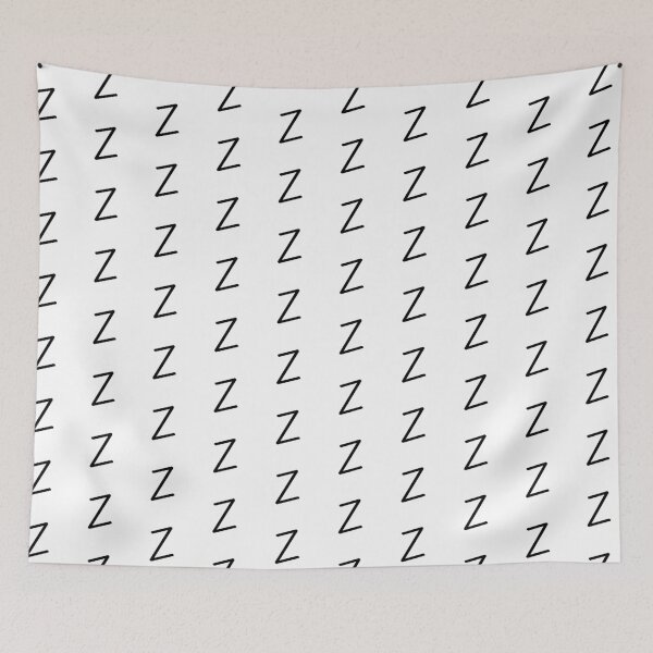 Item preview, Contemporary Geometric Lowercase Alphabet Artwork - Letter z designed and sold by uncoXab.