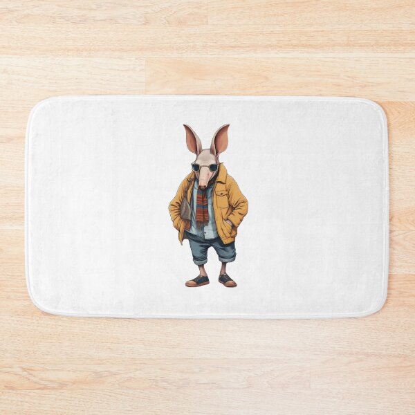 Aperçu de l'œuvre Hipster Oryctérope V2 créée et vendue par HipsterAnimals.