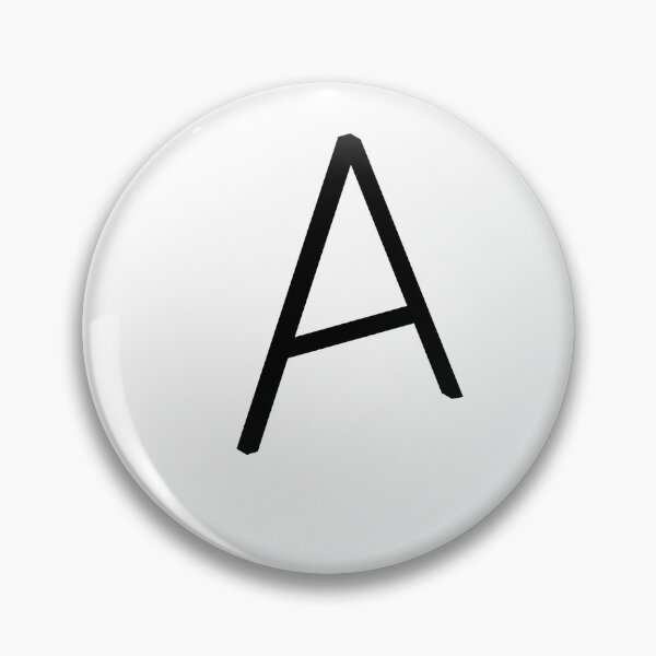 Item preview, Contemporary Geometric Uppercase Alphabet Artwork - Letter A designed and sold by uncoXab.