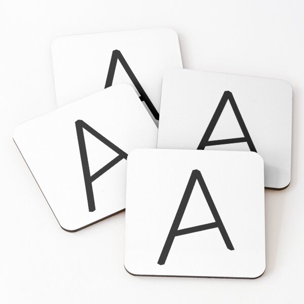 Item preview, Contemporary Geometric Uppercase Alphabet Artwork - Letter A designed and sold by uncoXab.