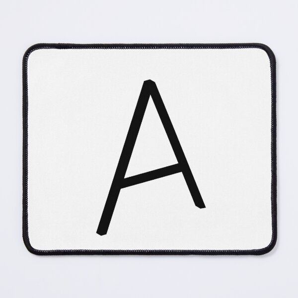 Item preview, Contemporary Geometric Uppercase Alphabet Artwork - Letter A designed and sold by uncoXab.