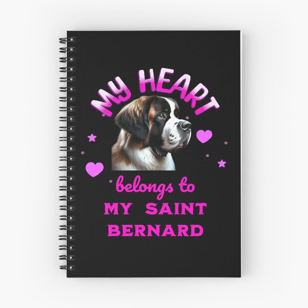 Item preview,  My Heart Belongs to my Saint Bernard Dog designed and sold by BirdsnStuff.