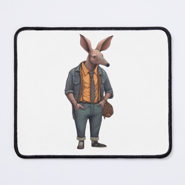 Item preview, Hipster Aardvark V3 designed and sold by HipsterAnimals.