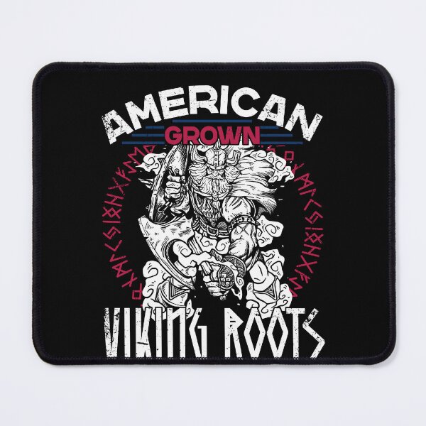 Item preview, Proud American Viking Nordic Roots designed and sold by LuminOrb.