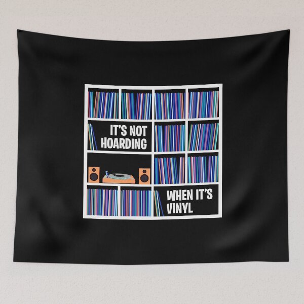 Item preview, It's not hoarding vinyl analog records audiophile retro music designed and sold by w1ckerman.