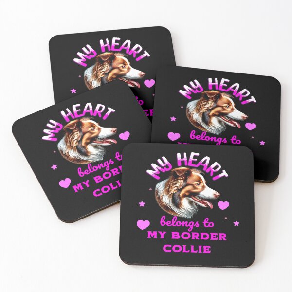 Item preview, My Heart Belongs to my Border Collie designed and sold by BirdsnStuff.