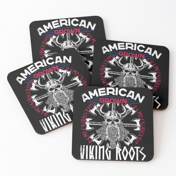 Item preview, Proud American Viking Nordic Roots designed and sold by LuminOrb.