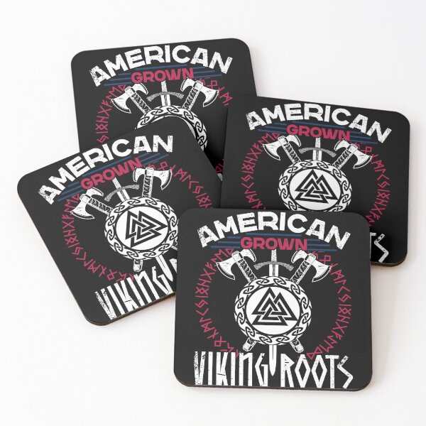 Item preview, Proud American Viking Nordic Roots designed and sold by LuminOrb.