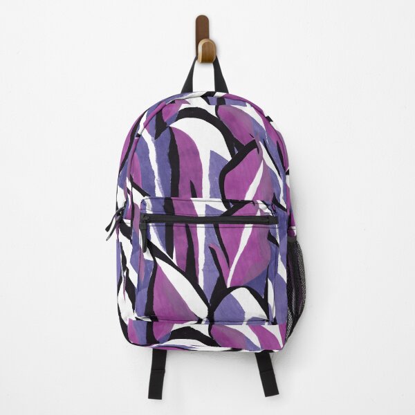 Item preview, leaf geometric pattern, pink pattern, blue pattern leaves designed and sold by AKRE R.