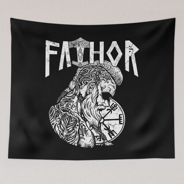 Item preview, Proud Viking Dad Vathor Nordic Father designed and sold by LuminOrb.