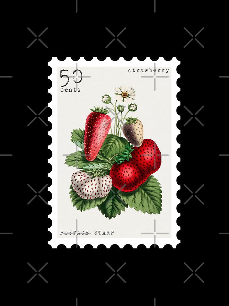 Thumbnail 4 of 4, iPhone Case, Strawberry Stamp designed and sold by RabbitK.