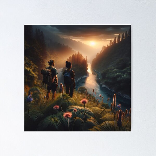 Hikers Poster
