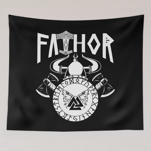 Item preview, Viking Dad Vathor Nordic Proud Father designed and sold by LuminOrb.