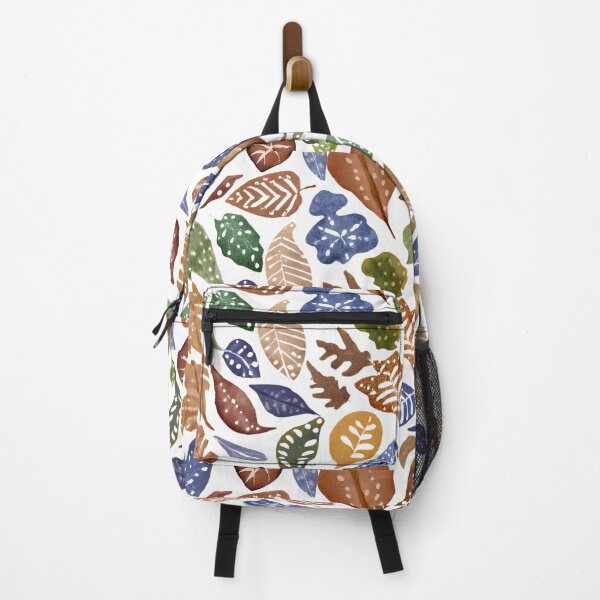 Item preview, colorful pattern leaves with vivid hues designed and sold by AKRE R.