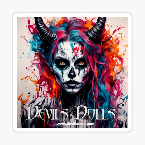 Item preview, Devils Dolls - Painting babe 017 designed and sold by bravomodels.