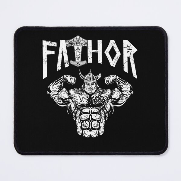 Item preview, Viking Dad Vathor Muscular Nordic Father designed and sold by LuminOrb.
