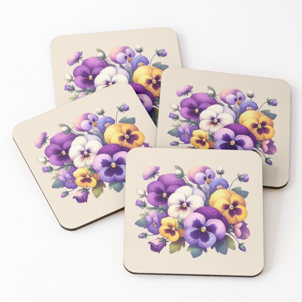 Item preview, Pansies designed and sold by Myra365Art.