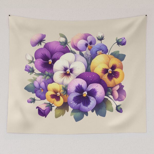 Item preview, Pansies designed and sold by Myra365Art.