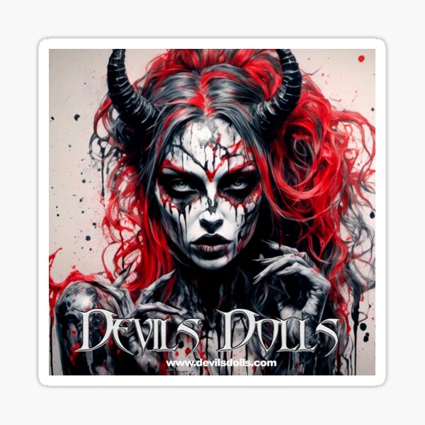 Item preview, Devils Dolls - Painting babe 018 designed and sold by bravomodels.