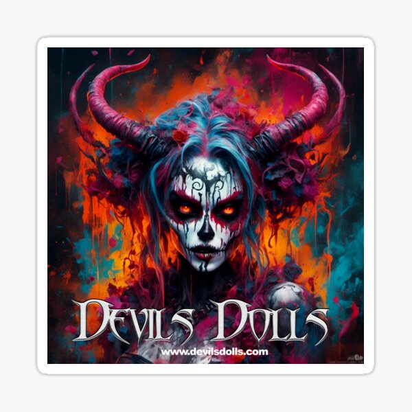Item preview, Devils Dolls - Painting babe 019 designed and sold by bravomodels.