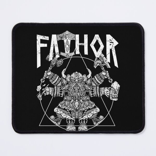 Item preview, Viking Dad Vathor Funny Viking Design designed and sold by LuminOrb.