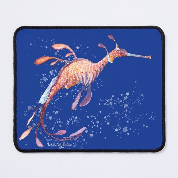 Item preview, Weedy Sea Dragon illustration by Nadya Neklioudova designed and sold by Nadya Neklioudova.