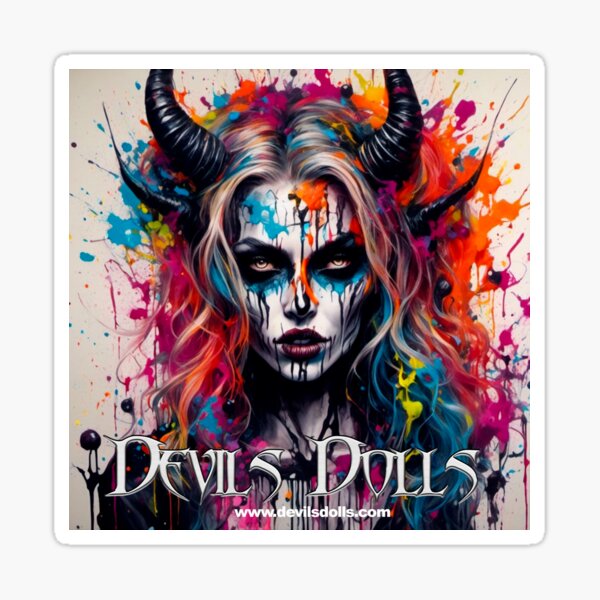 Item preview, Devils Dolls - Painting babe 020 designed and sold by bravomodels.