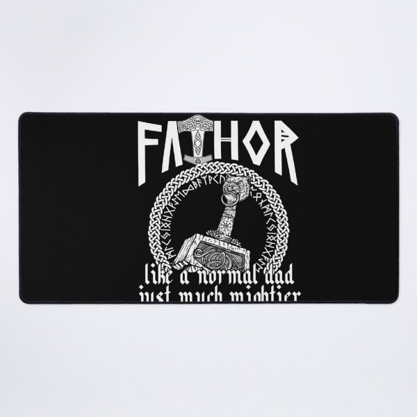 Item preview, Viking Papa Vathor Mighty Hammer Mjölnir designed and sold by LuminOrb.
