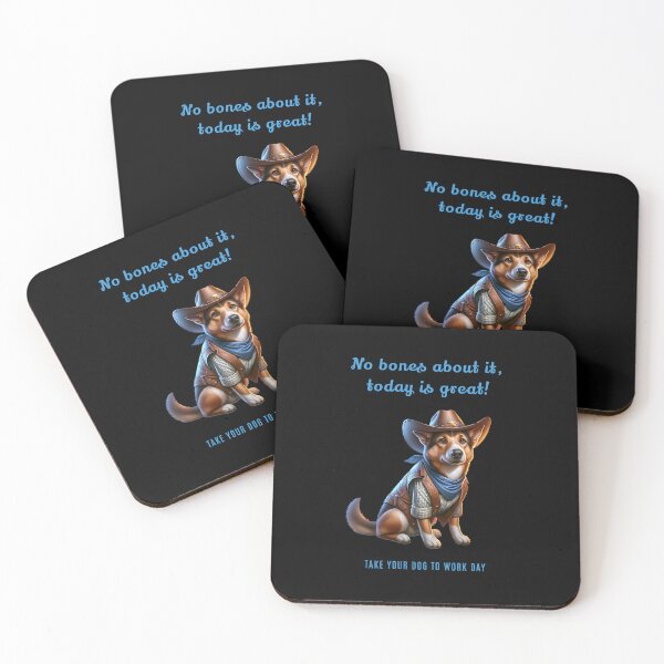 Item preview, No bones about it, today is great - Take your dog to work day designed and sold by Pflugart.
