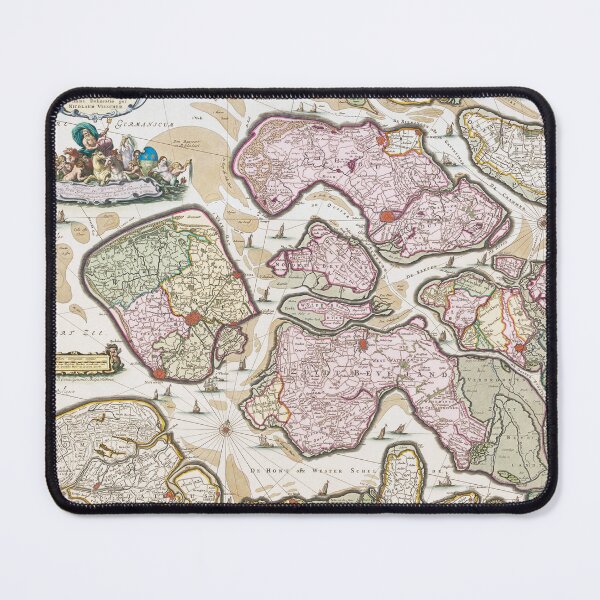 Item preview, historical map of Zeeland designed and sold by Mauswohn.