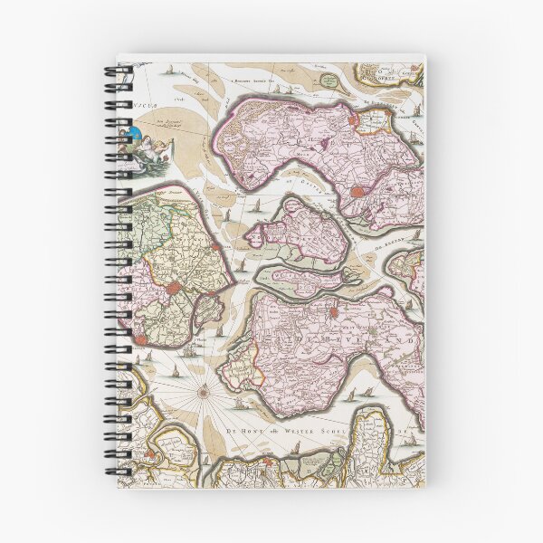 Item preview, historical map of Zeeland designed and sold by Mauswohn.