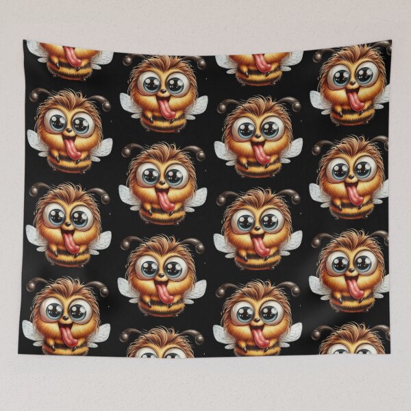 Item preview, Funny animals. Funny bee designed and sold by BanShopDG.